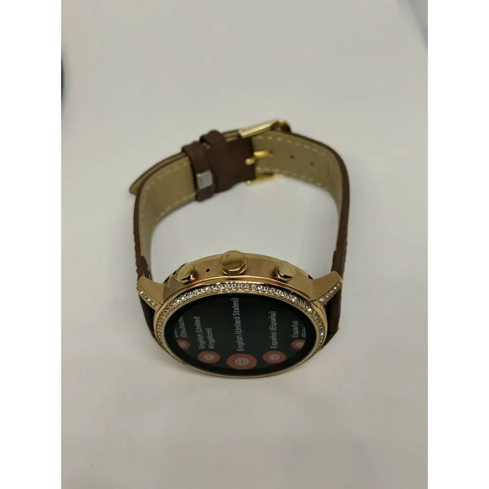 Fossil Gen 4 Authentic Digital Dial Smart Watch Custom Band FTW6011 BK294